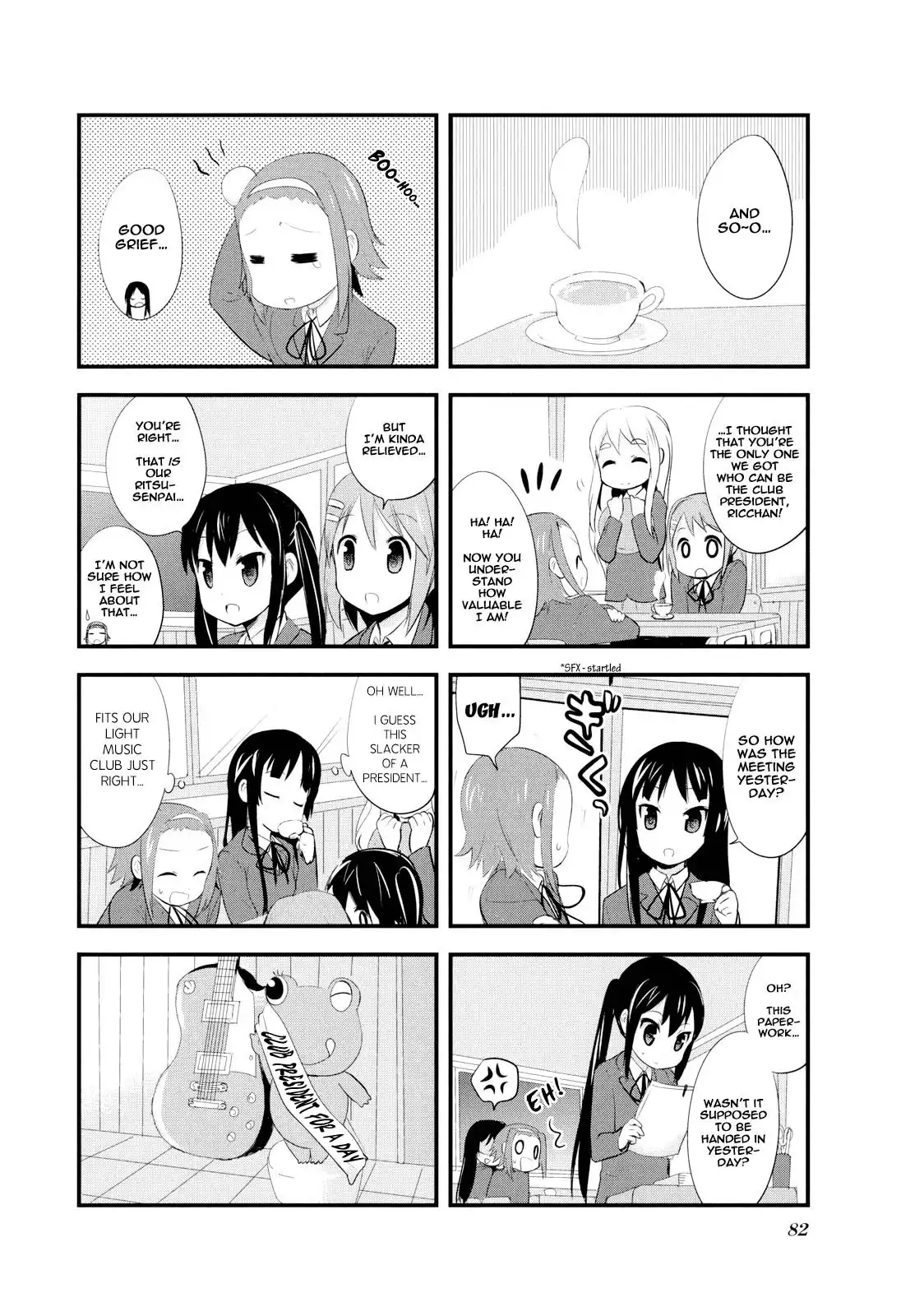 K-ON! Anthology Comic Chapter 10 8